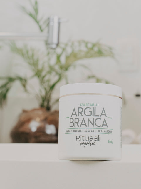 Argila Branca em Pó