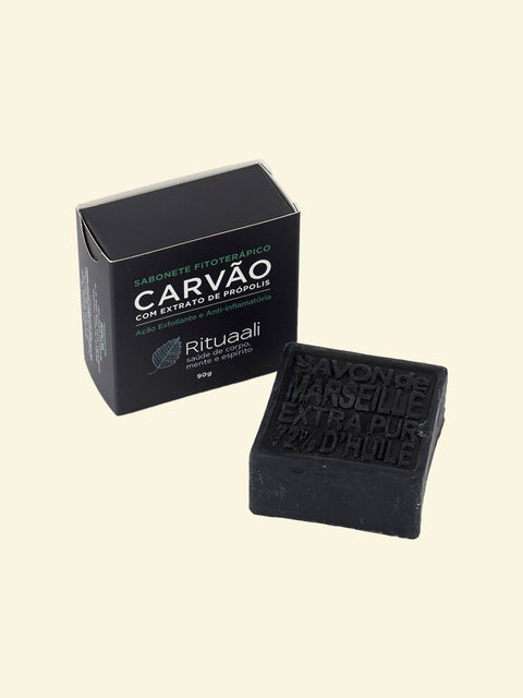 Sabonete Detox com Carvão Ativado