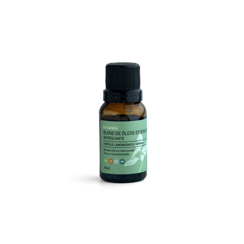 Blend Refrescante de Óleos Essenciais - By Samia - 15ml