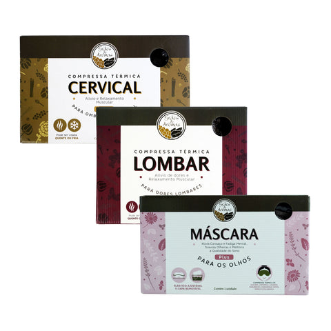 Kit Termoterapia e Relaxamento Natural