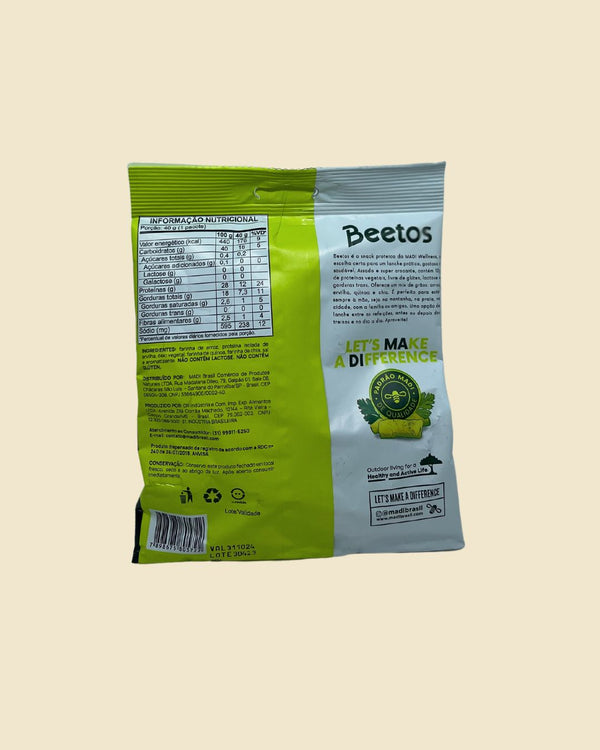 Beetos snack proteico