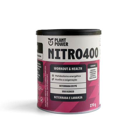 Nitro400 - Suplemento de Beterraba e Laranja com Vitaminas - 270g