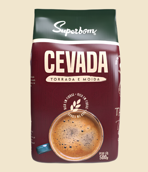 Café de Cevada Torrado e Moído Superbom 500g